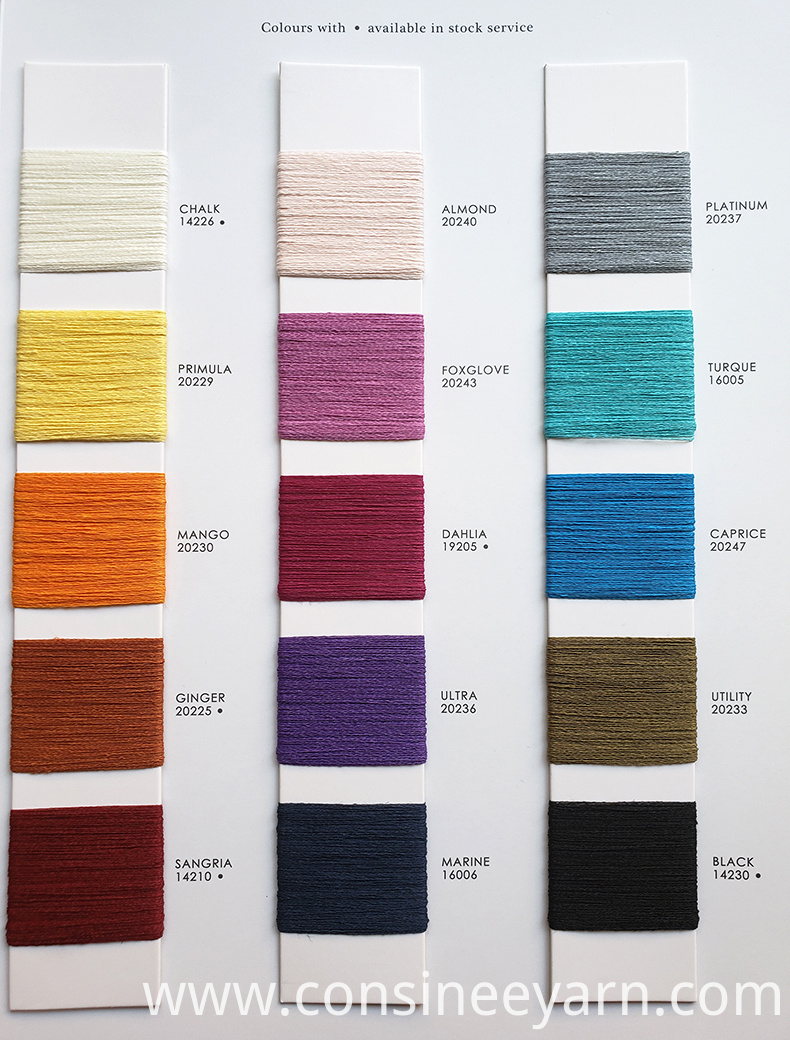 Fíos de mestura de liño Linen Blend Yarn